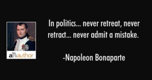 Political Science Funny Quotes - Napoleon