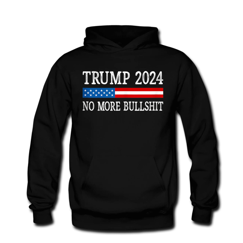 Trump 2024 No More Bullshit Vintage Style Shirt