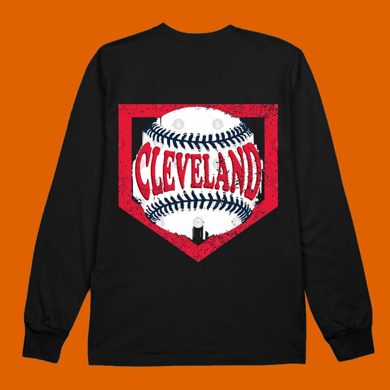 Cleveland Indians Baseball And Diamond T-Shirt