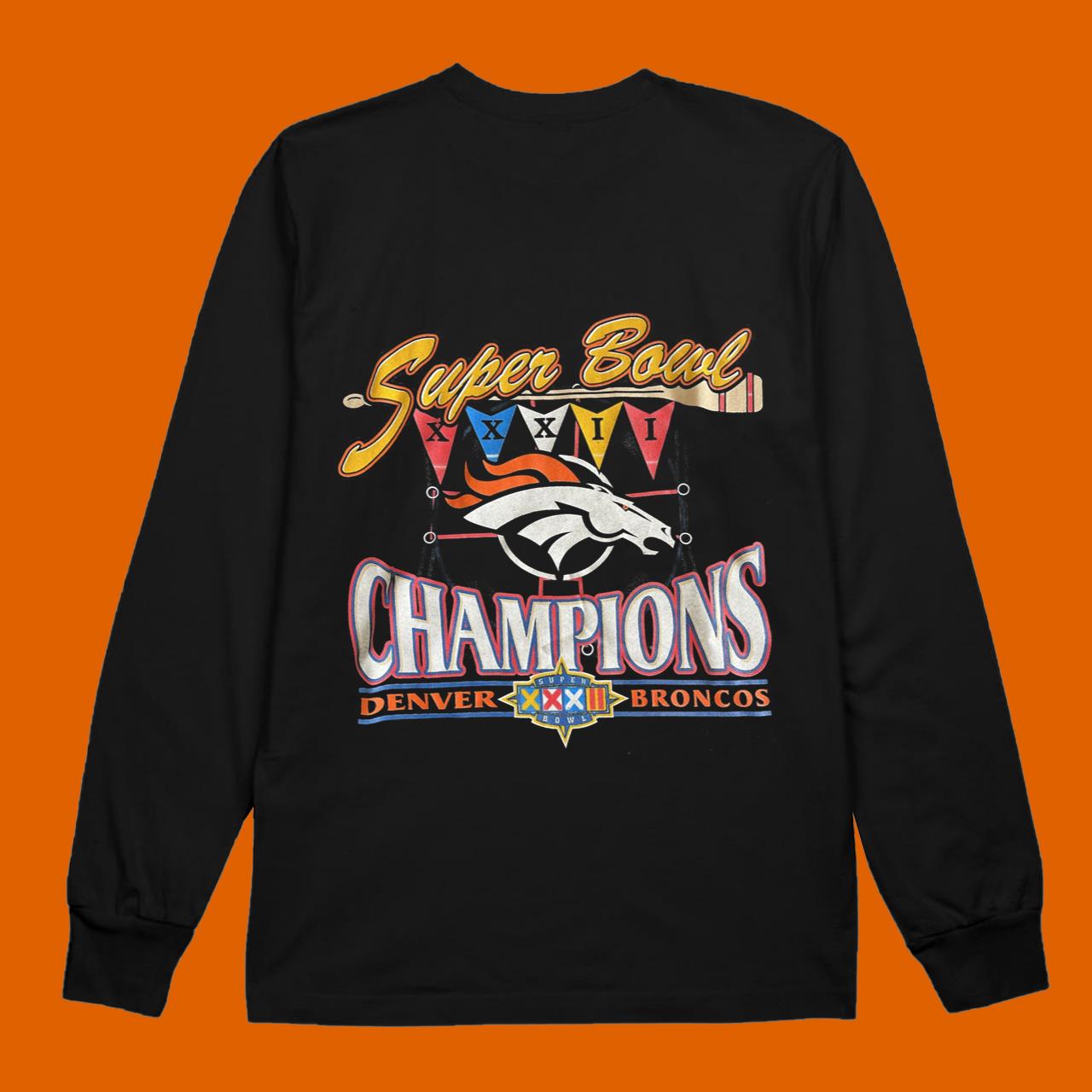 Denver Broncos Super Bowl XXXII Champions New Shirt