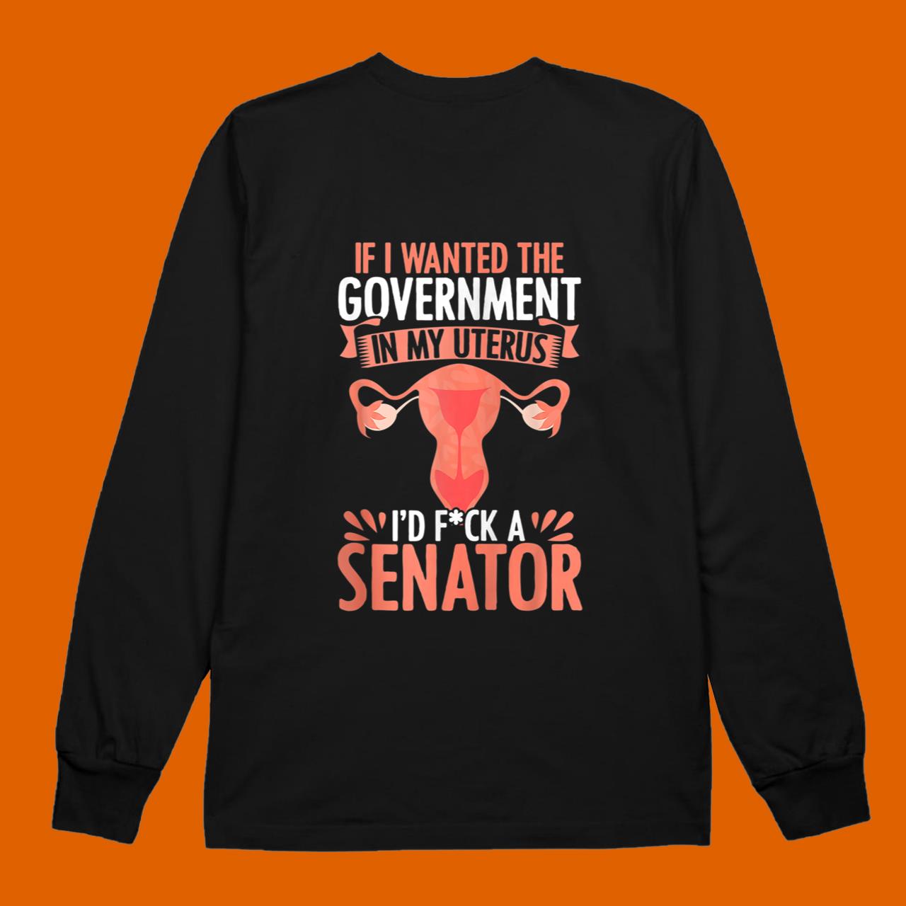 Government In My Uterus Feminist Reproductive Women Rights T-Shirt