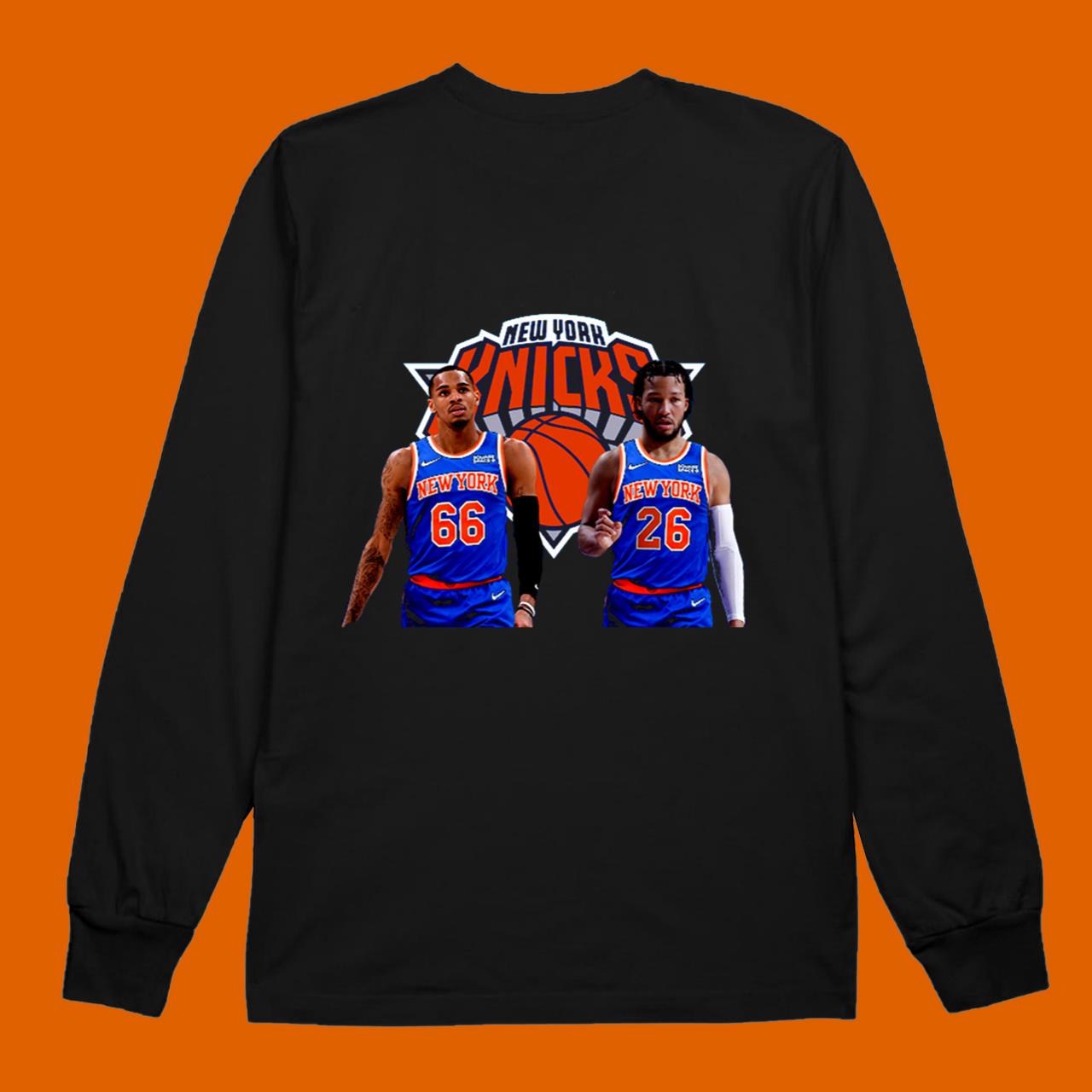 New York Knicks Dejounte Murray And Jalen Brunson Backcourt Shirts
