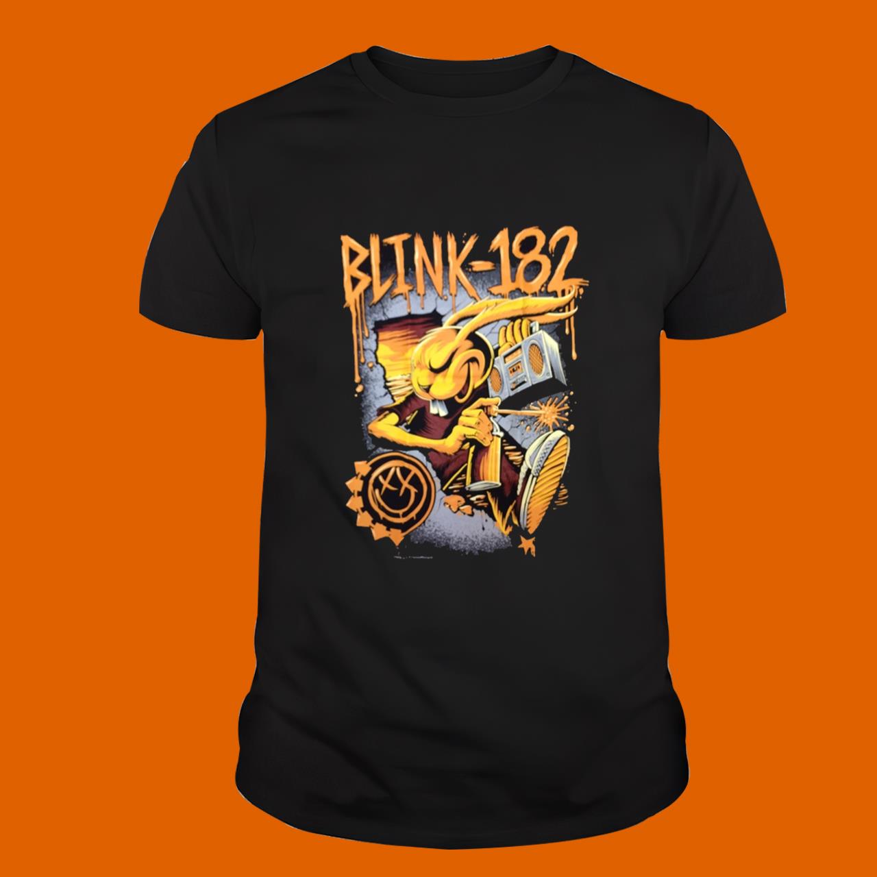 Rock Band Blink 182 Black Shirts
