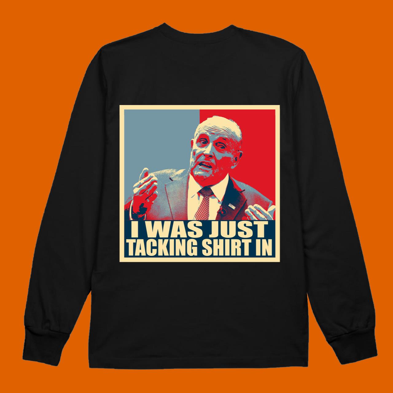 Rudy Giuliani Tacking Meme Shirt