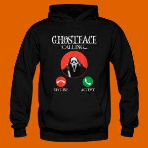 Ghostface Calling Halloween Funny Hoodie