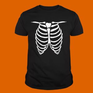 Halloween Skeleton Torso T-Shirt