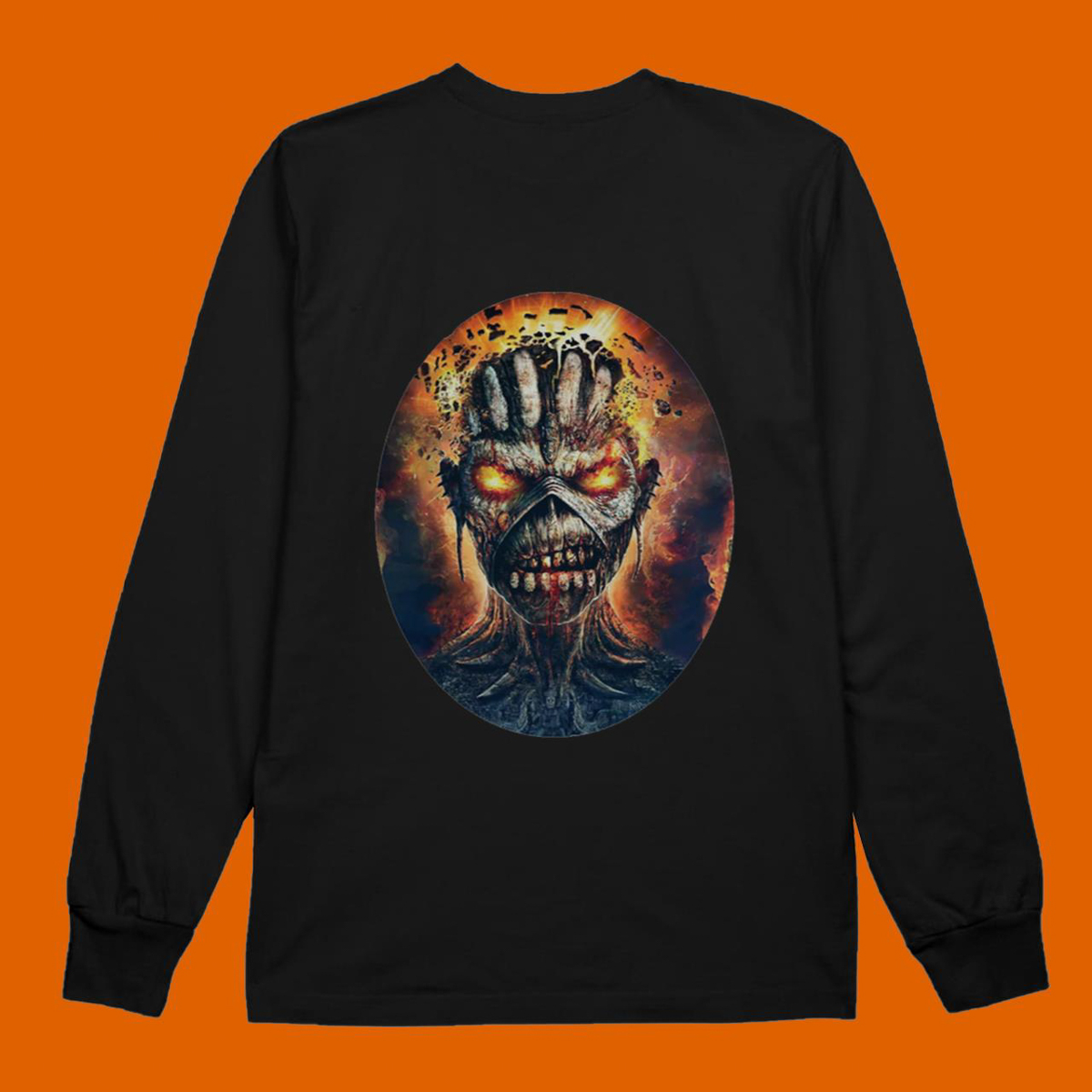 Horror Iron Maiden Skull Shirt