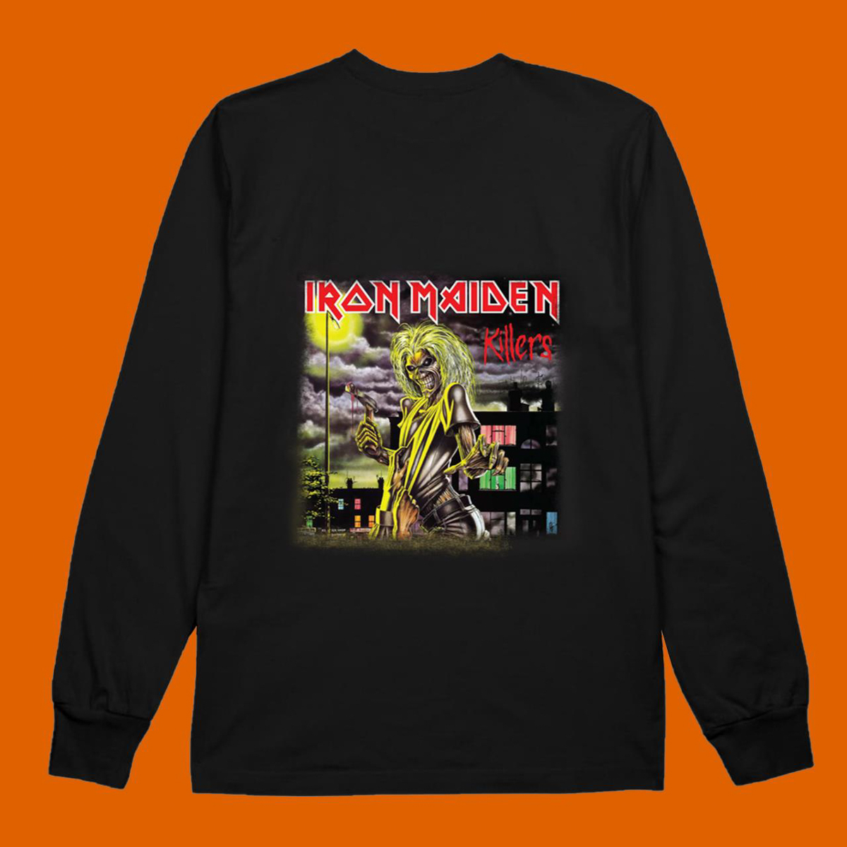 Iron Maiden Killers Head Vinyl Shirt