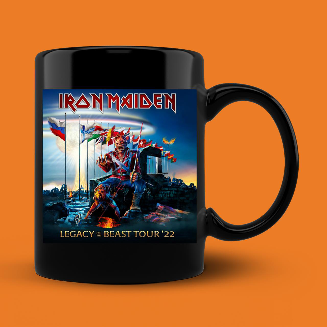 Iron Maiden Legacy Of The Beast Tour 2022-Mug