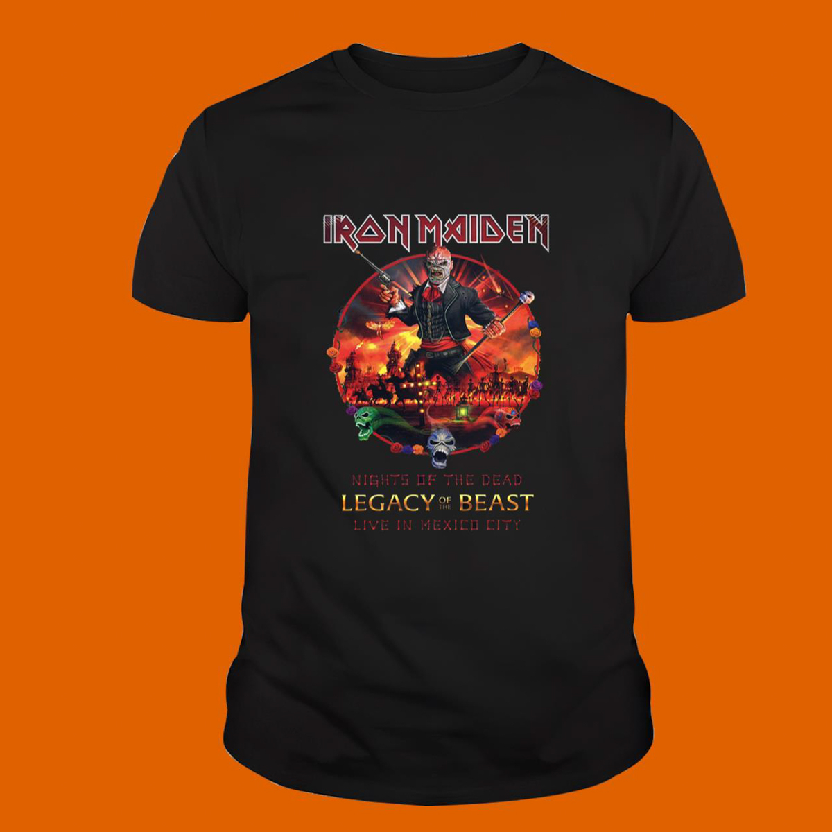 Iron Maiden Nights Of The Dead Legacy Of The Beast Shirts