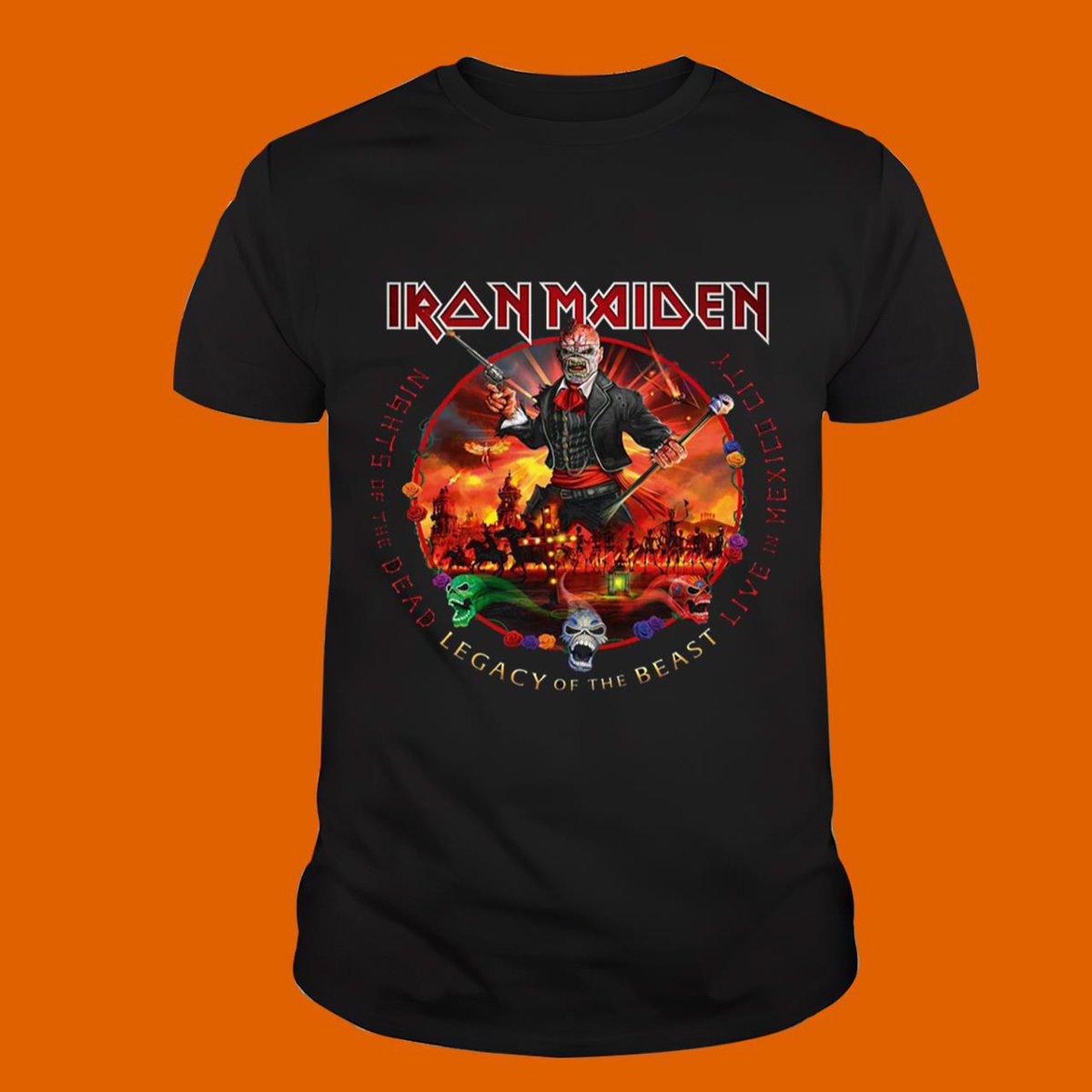 Nights Of The Dead Iron Maiden Shirt