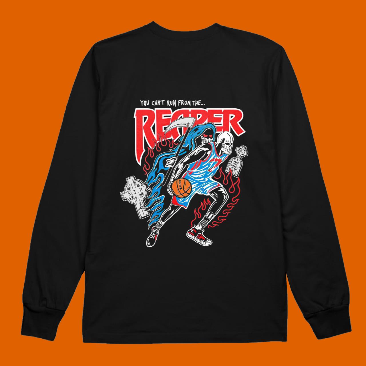 Brooklyn Nets Kevin Durant Reaper Warren Lotas Style T-shirt