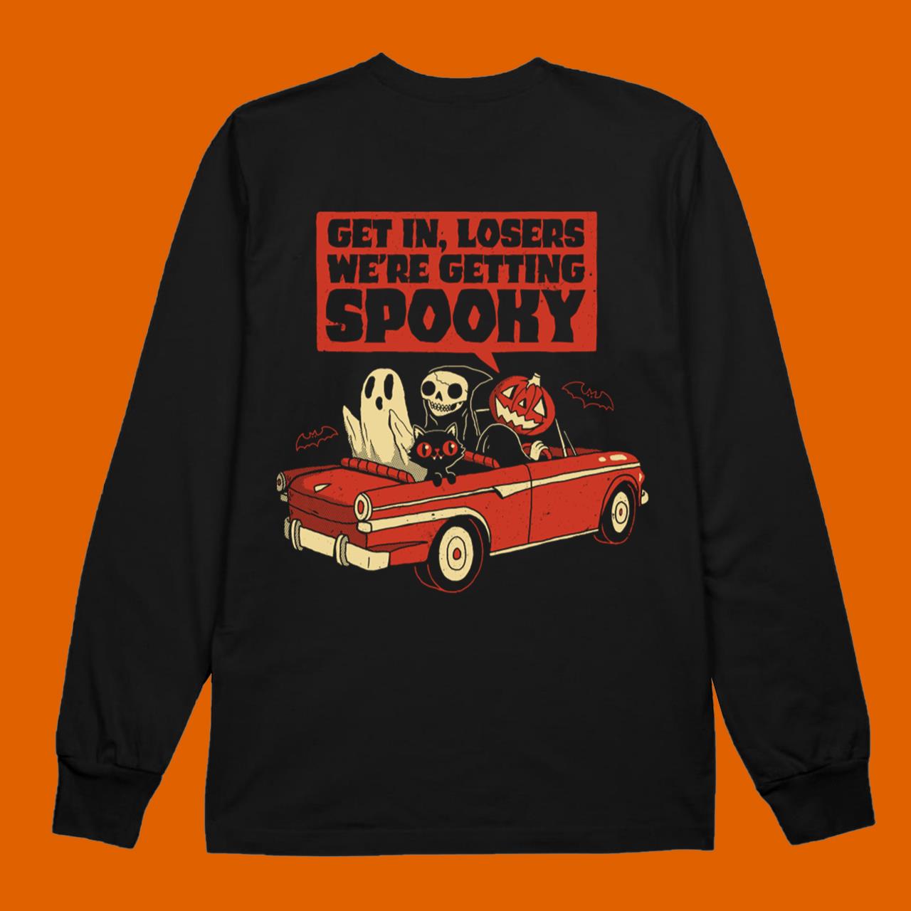 Get In Losers We’re Getting Spooky Halloween T-Shirt