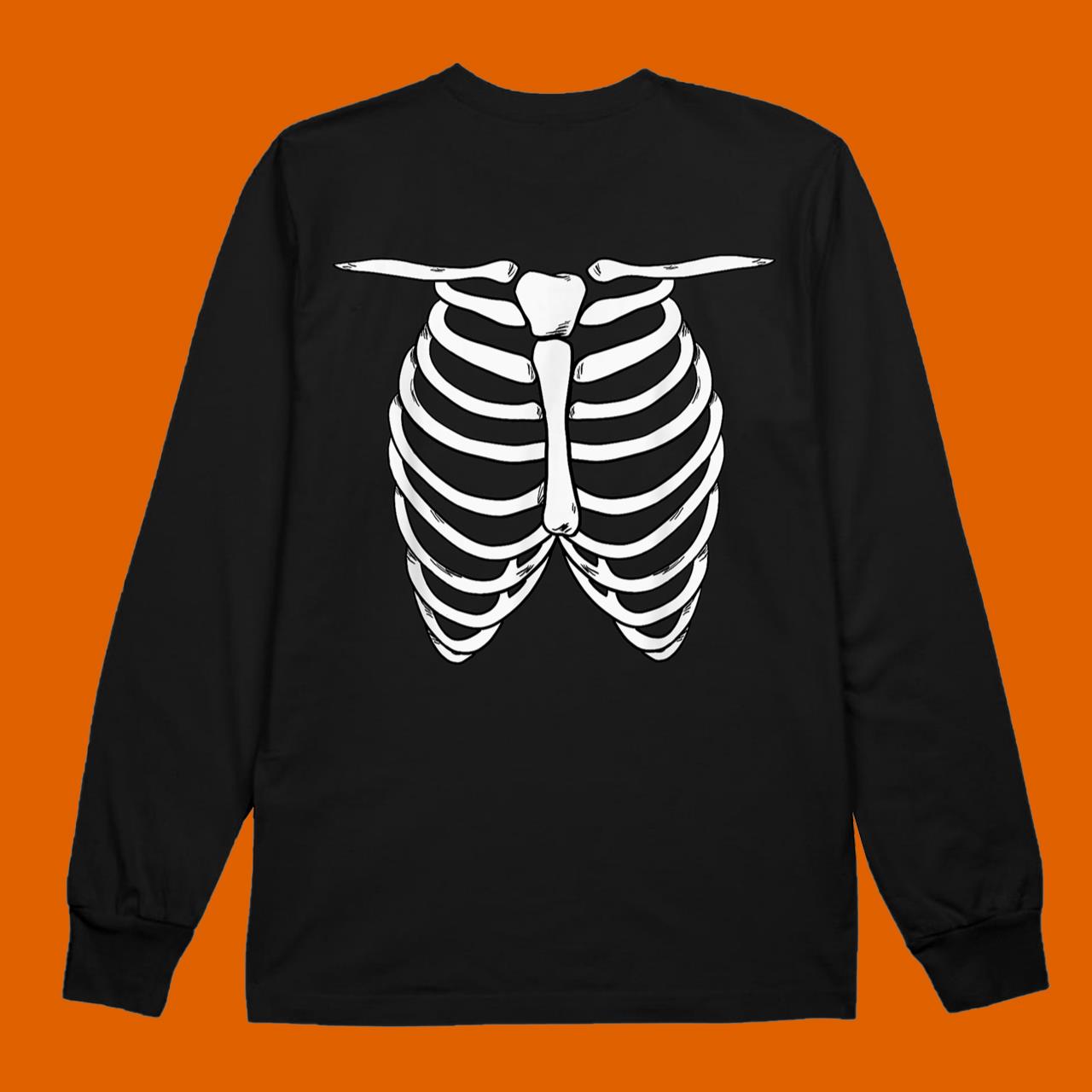 Halloween Skeleton Torso T-Shirt