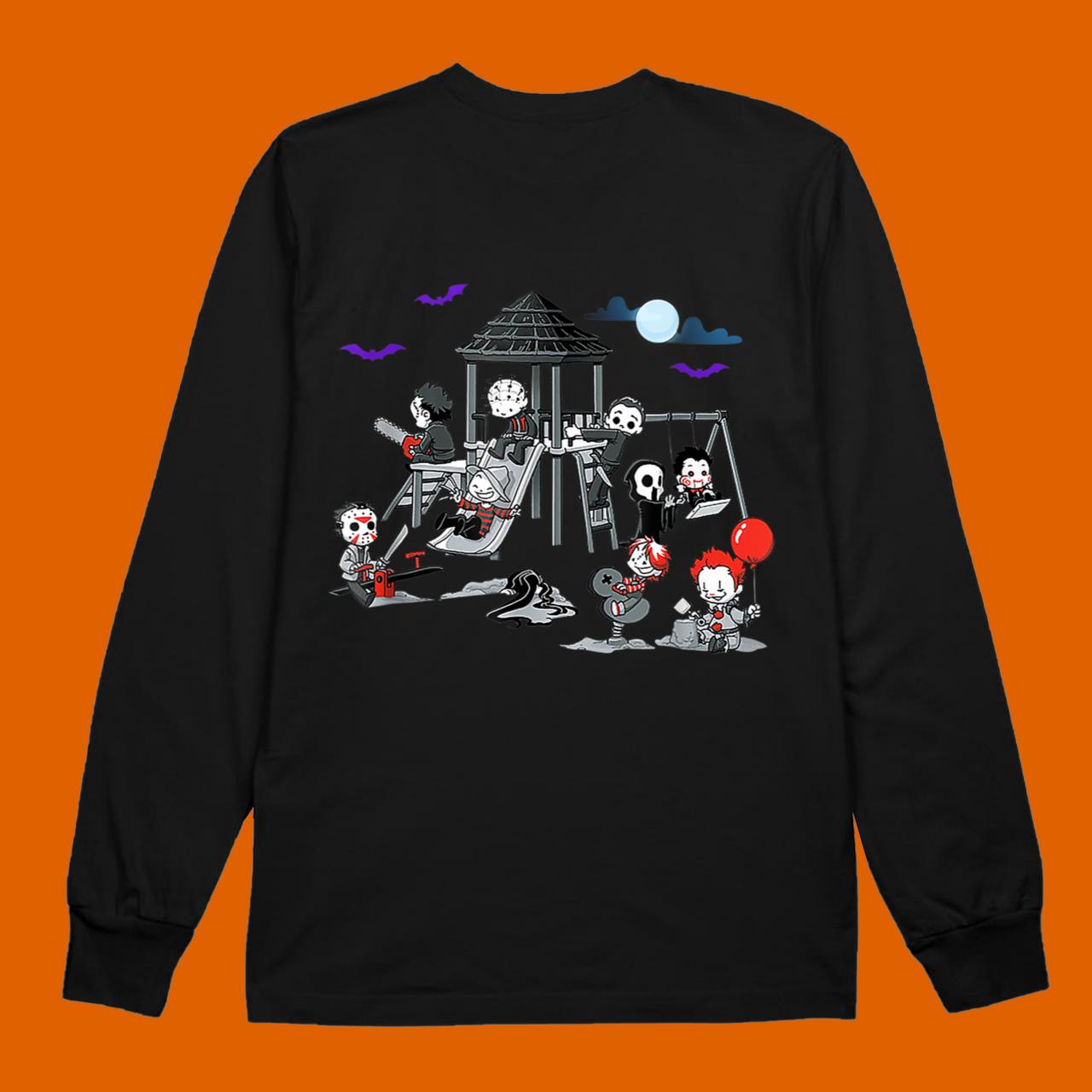 Horror Clubhouse In Park Halloween T-Shirt