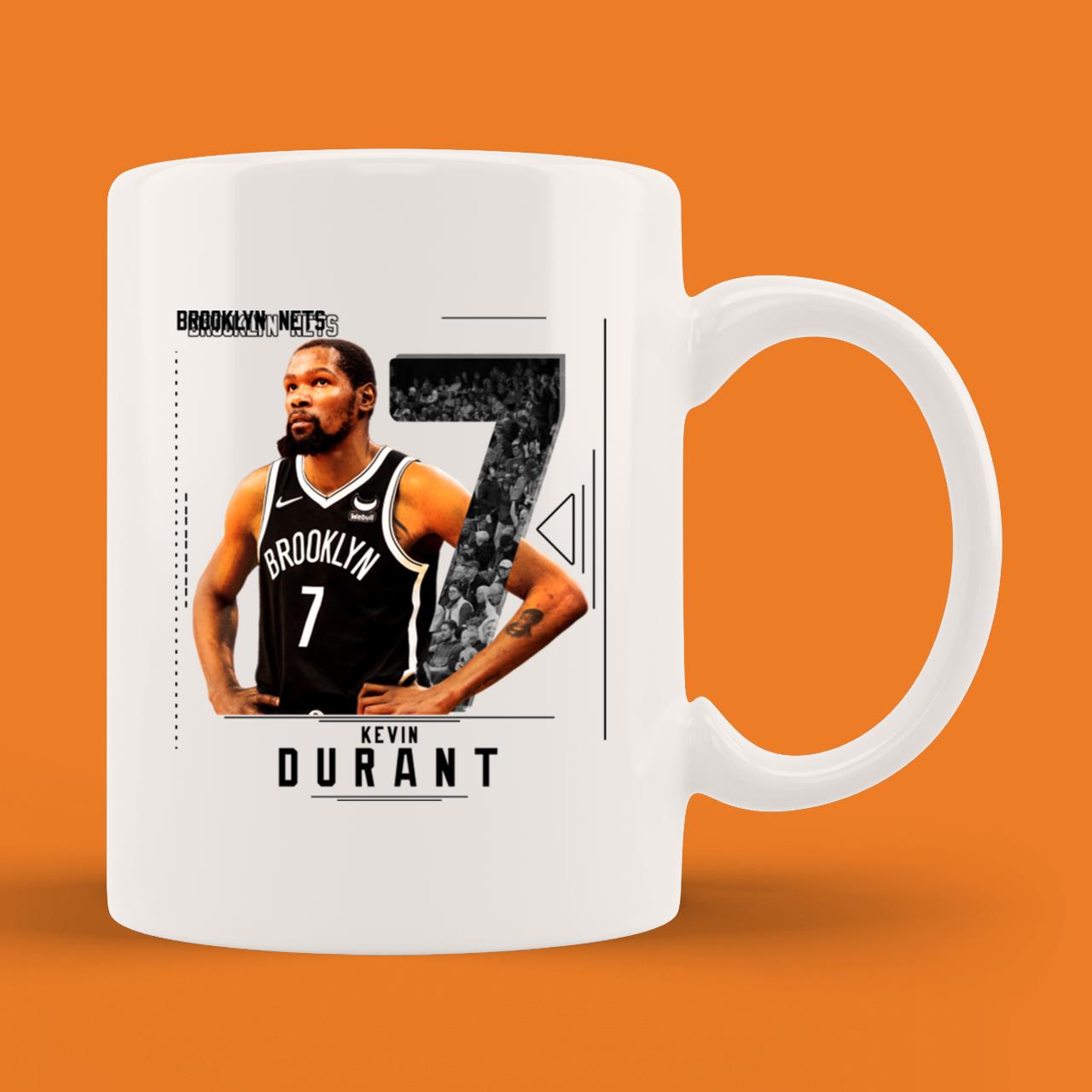 Kevin Durant Basketball Edit Nets Mug