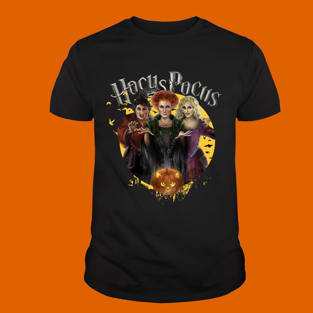 Sister Horror In Halloween Hocus PocusT-Shirt
