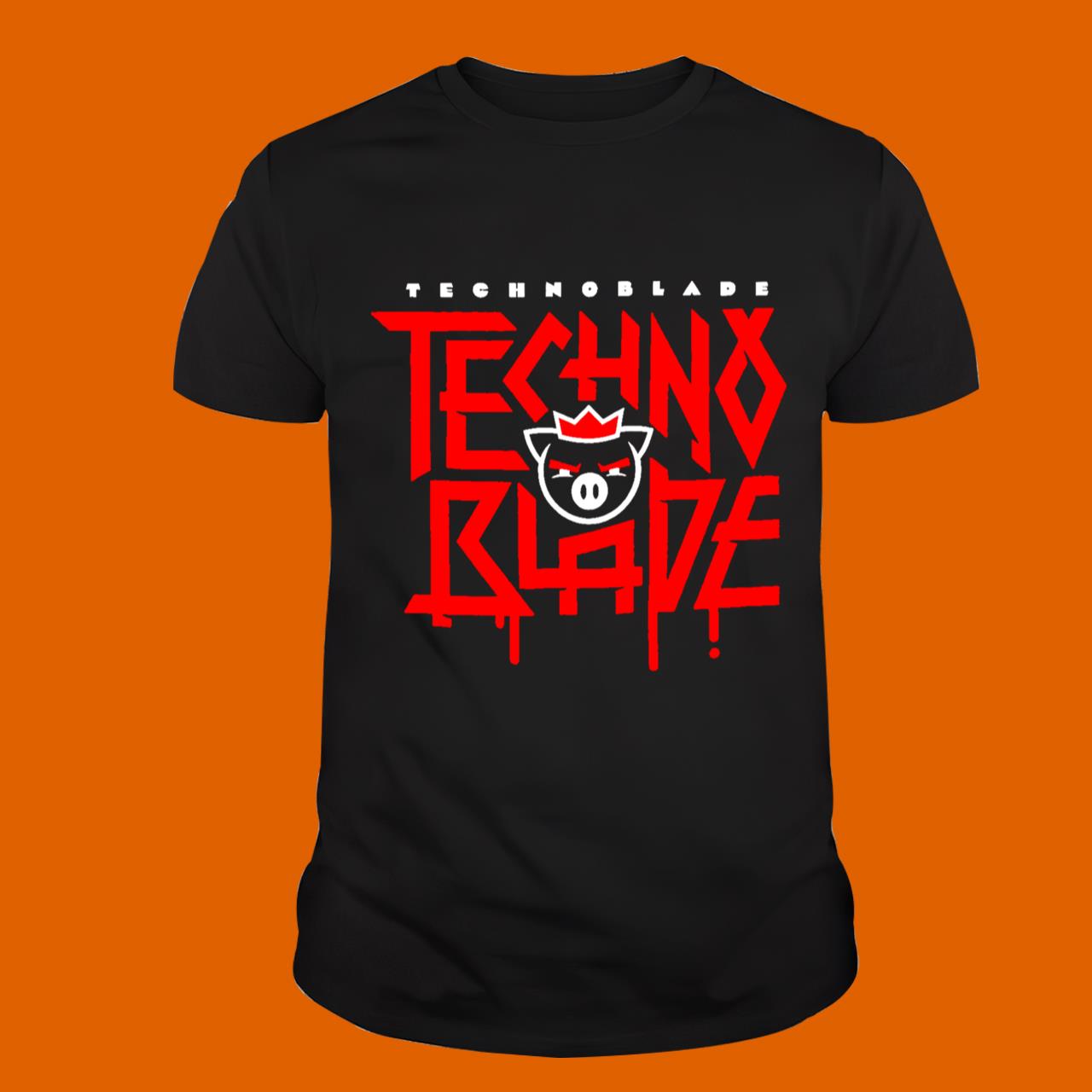 TechnoBlade Logo Red Classic T-Shirt
