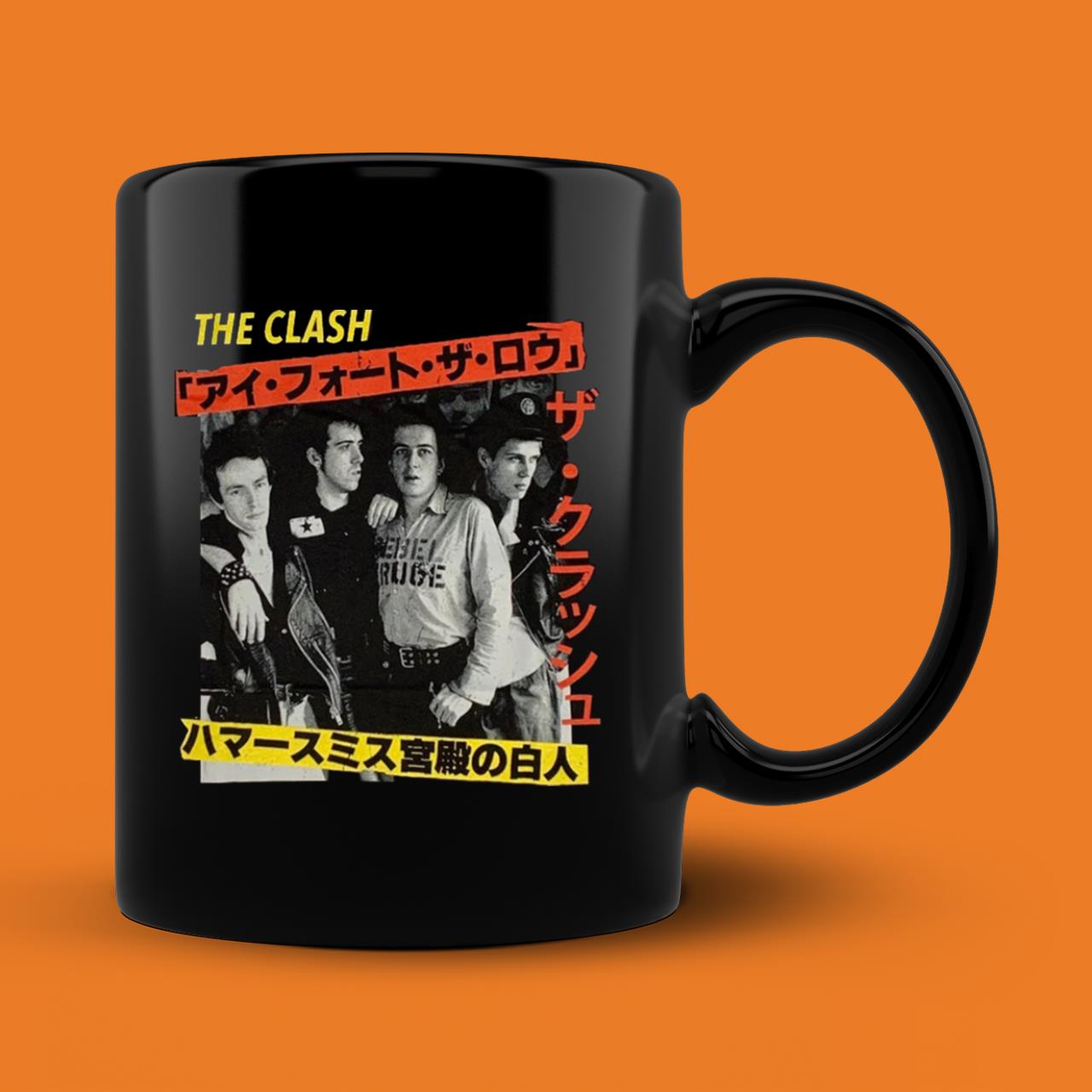 The Clash Mug Japan Kanji 100% Official