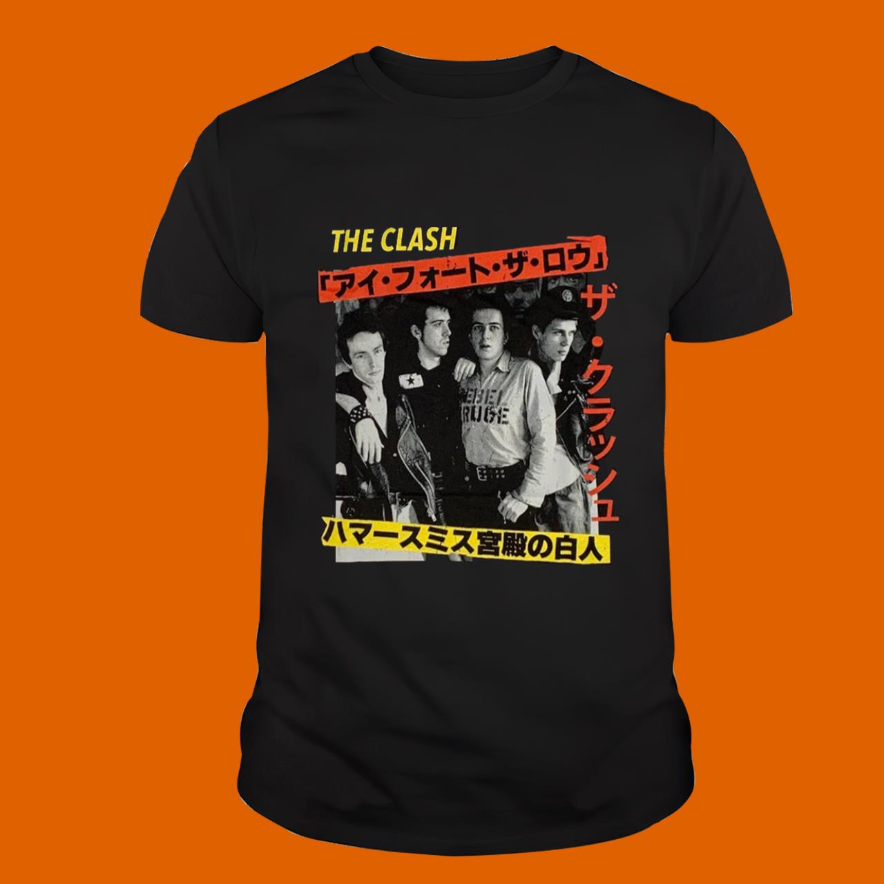The Clash T Shirt  Japan Kanji 100% Official