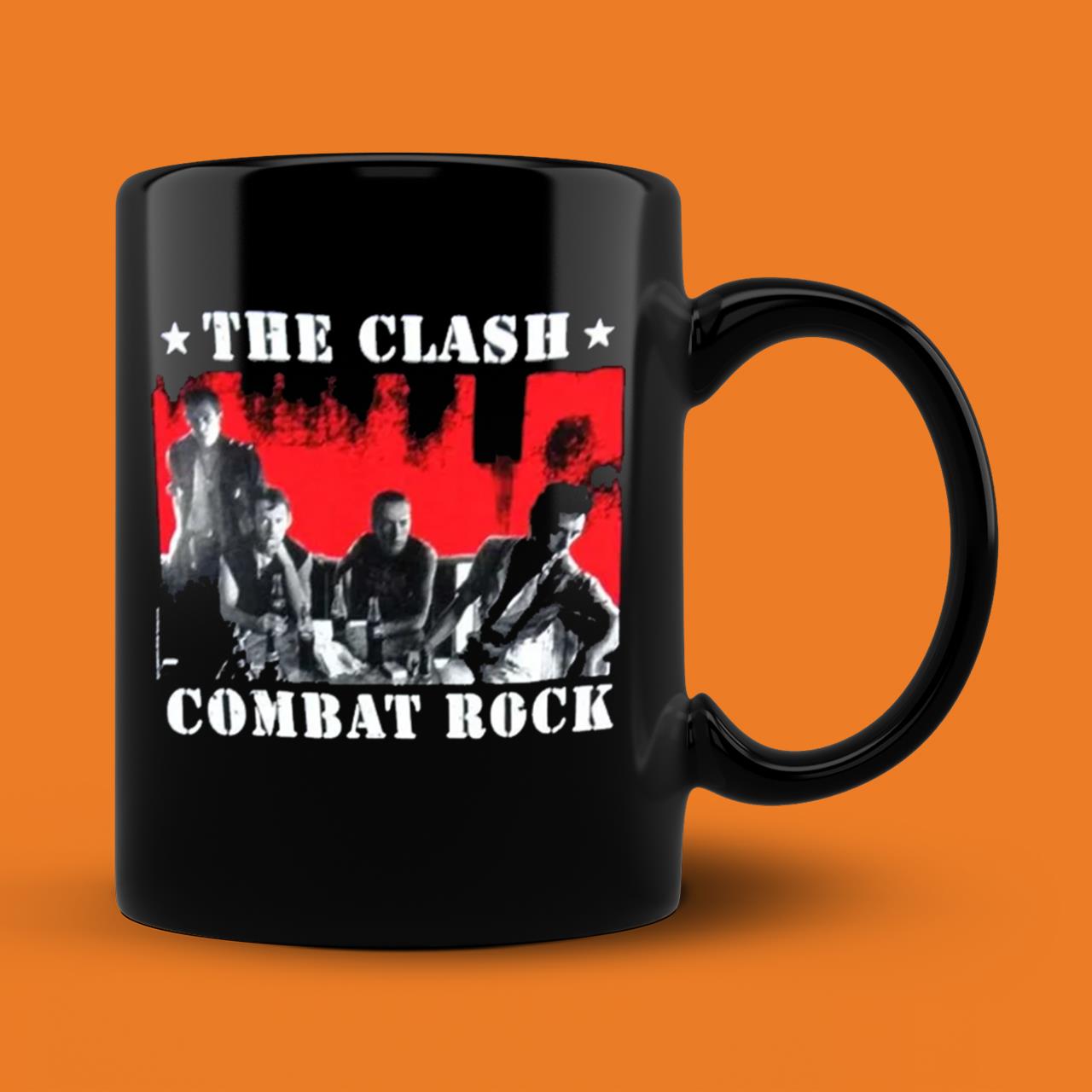 Vintage The Clash Mug Combat Rock 100% Official