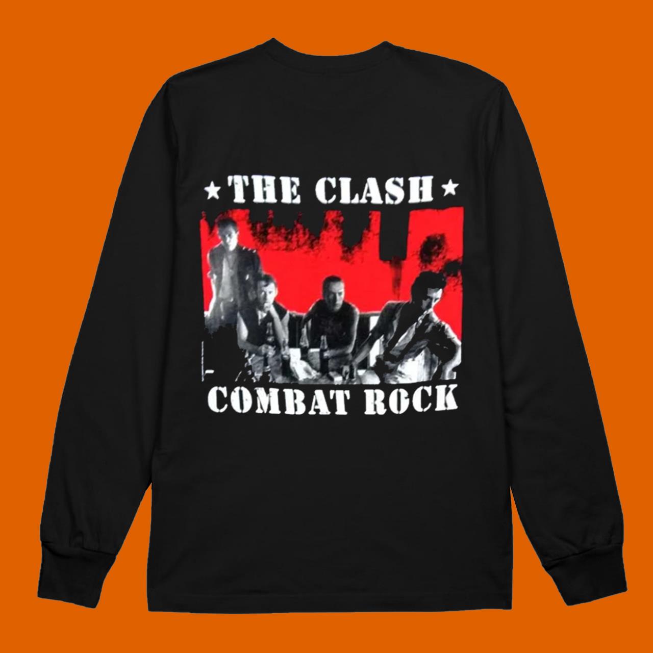 Vintage The Clash T Shirt Combat Rock 100% Official