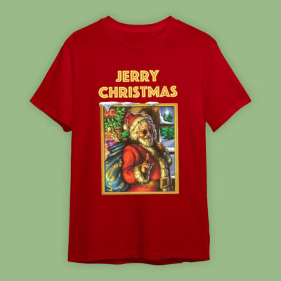 Jerry Christmas Jerry Garcia Grateful Dead Christmas T-shirt Merry Christmas
