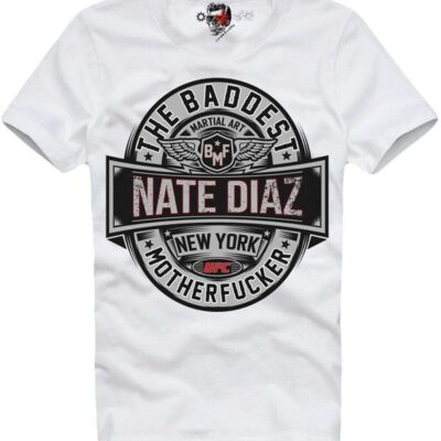 Nate Diaz T-Shirt Nate Diaz The Real Baddest Mofo Bmf Gracie Mma New York
