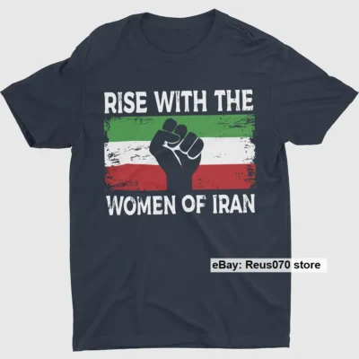 Rise With The Women Of Iran Women Life Freedom #mahsaamini T-shirt