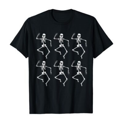 Star Wars Halloween T-Shirt Star Wars Clone Trooper Dancing Skeletons