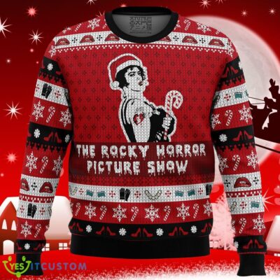 The Rocky Horror Picture Show Funny Christmas Gift Horror Ugly Christmas Sweater