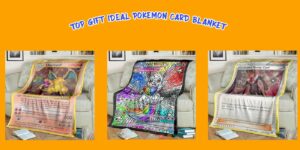 Top Gift Ideal Pokemon Card Blanket