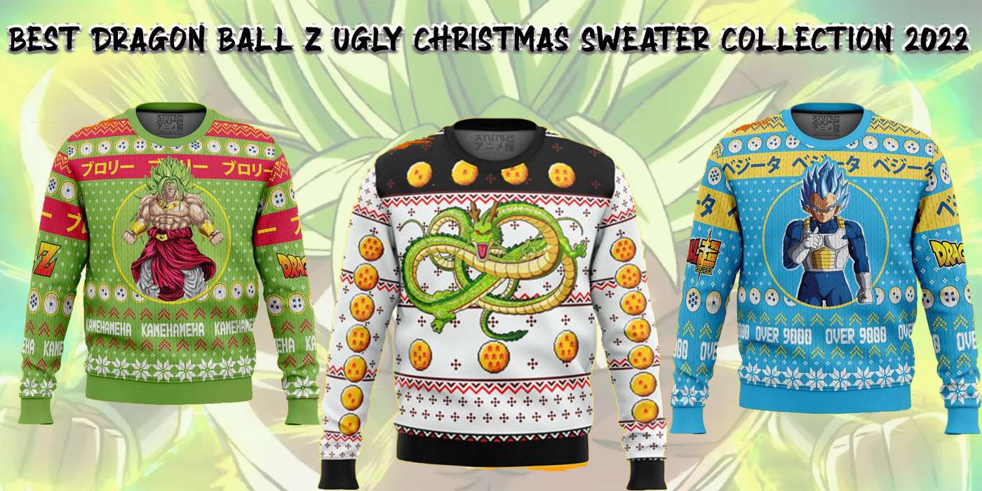 Best Dragon Ball Z Ugly Christmas Sweater