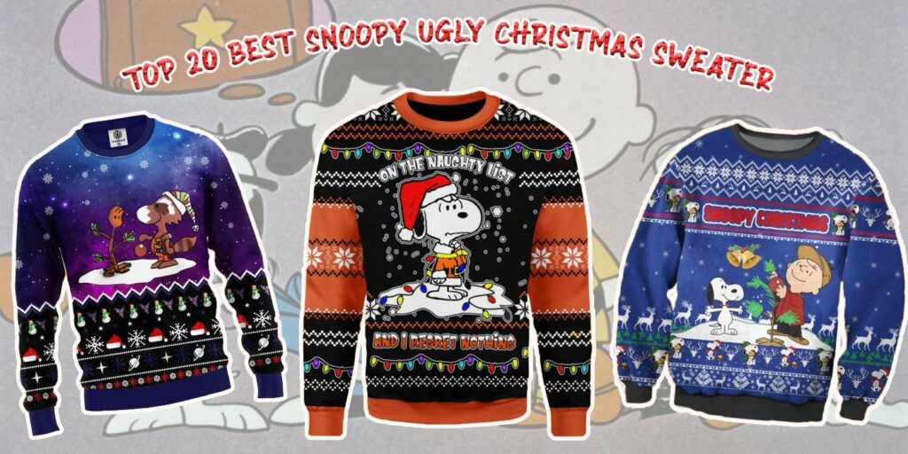 Best Snoopy Ugly Christmas Sweater