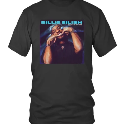 Billie Eilish Armani White Glock Tucked Big T-shirt