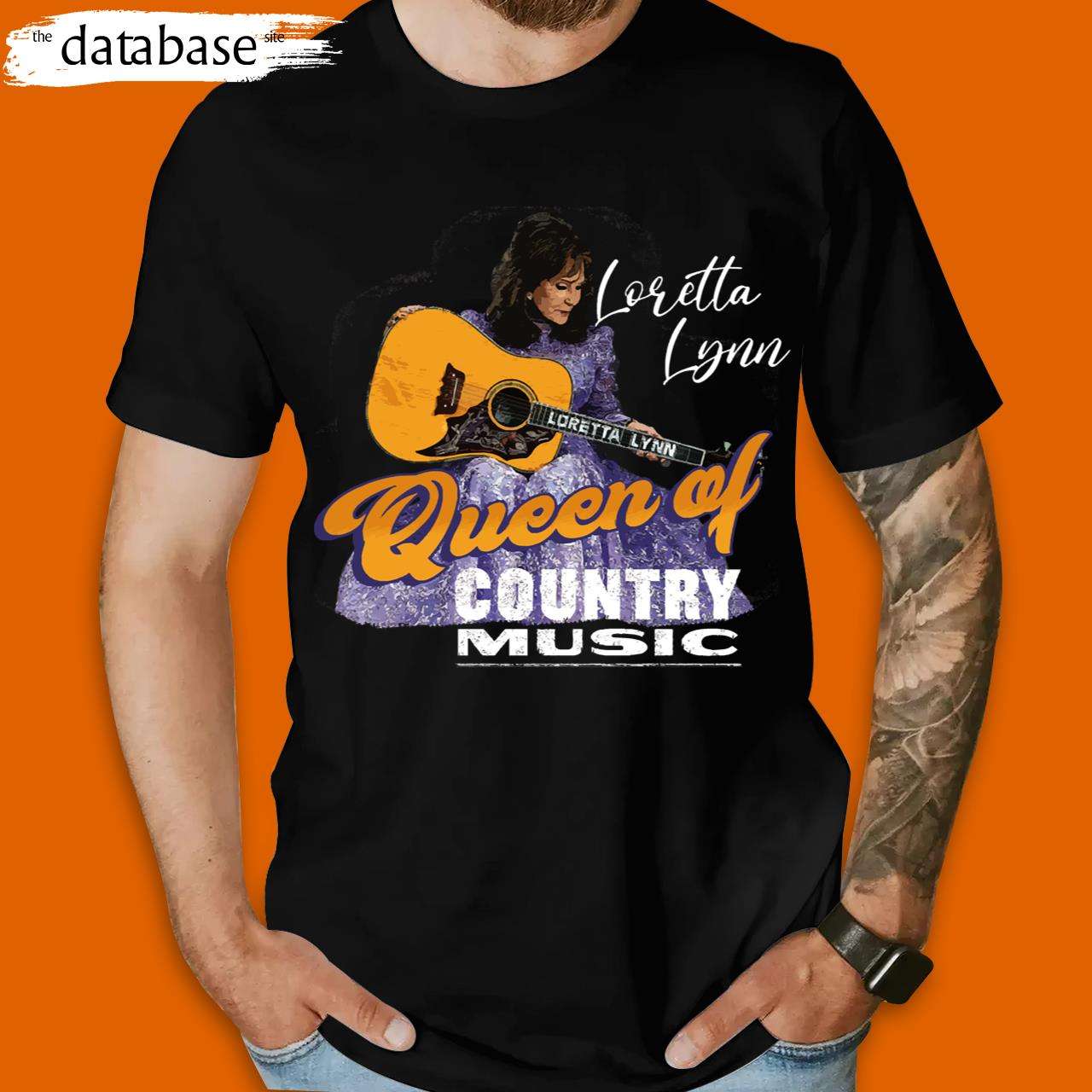 Loretta Lynn T-Shirt Rip Queen Of Country Music Loretta Lynn 1932 2022 Unisex
