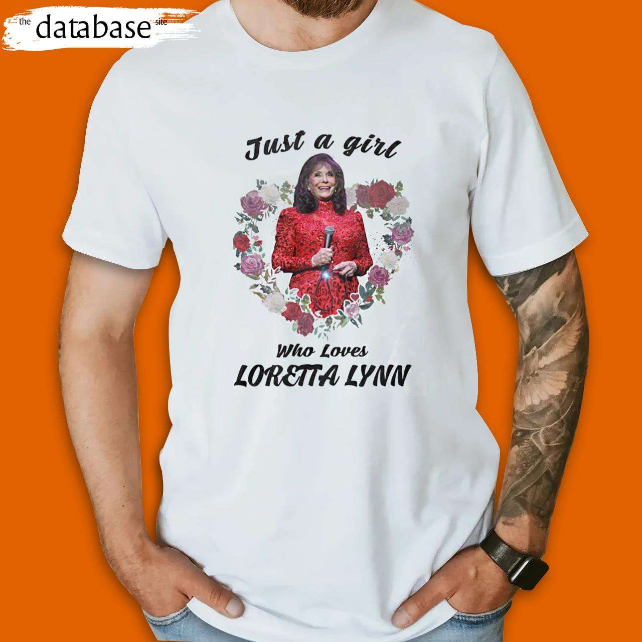 Loretta Lynn T-shirt Just A Girl Who Loves Loretta Lynn