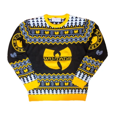 Yellow Logo Wu Tang Ugly Christmas Sweater