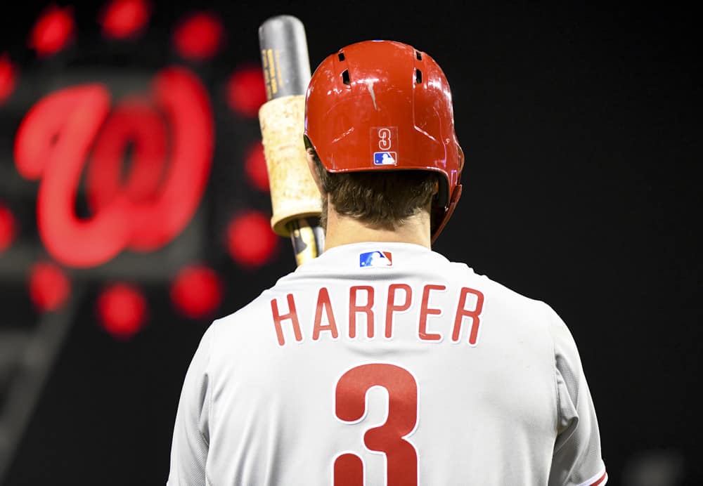 What Number Is Bryce Harper